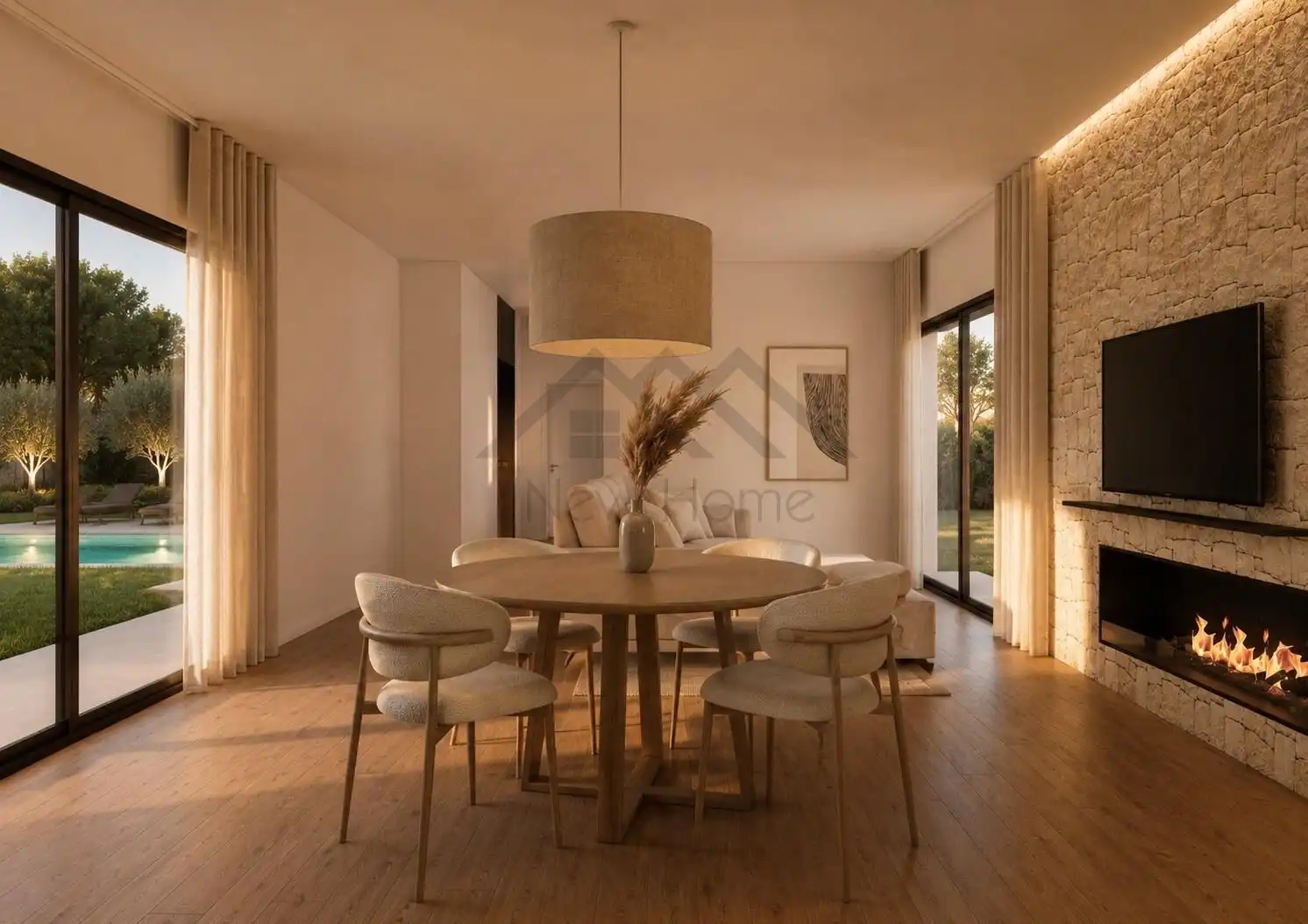 Dining room of Houses for sale in L'Eliana  with Private garden, Terrace and Swimming Pool