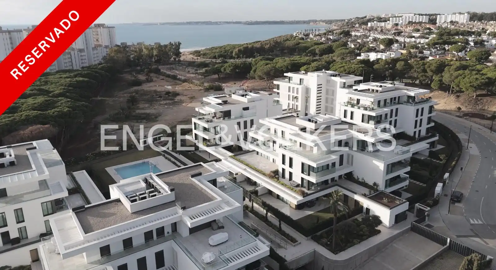 Vista exterior de Piso en venta en El Puerto de Santa María con Aire acondicionado, Calefacción y Jardín privado
