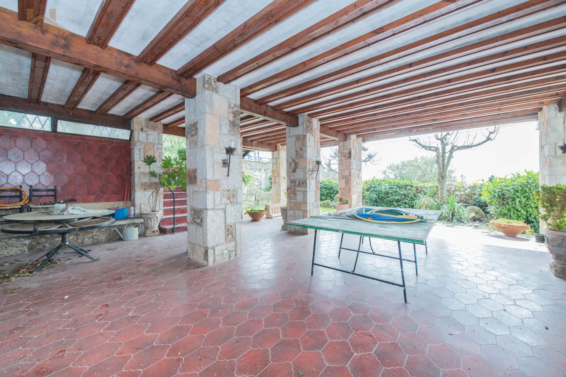 Terrace of Houses for sale in Miraflores de la Sierra  with Heating, Storage room and Swimming Pool