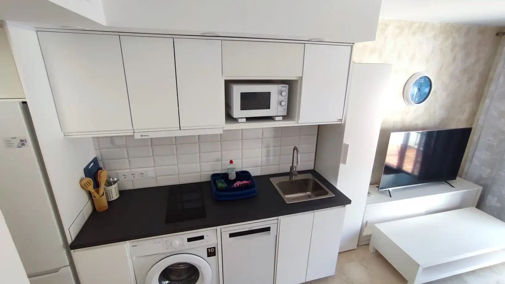 Cocina de Ático de alquiler en Benalmádena con Aire acondicionado, Terraza y Trastero