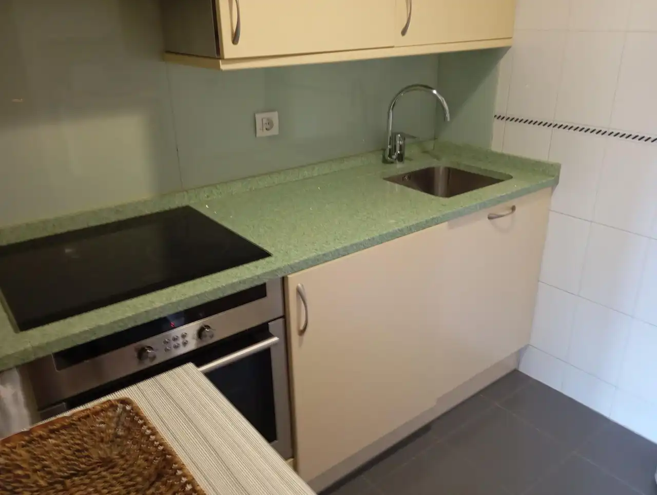 Kitchen of Flat for rent in Tres Cantos  with Heating, Terrace and Storage room