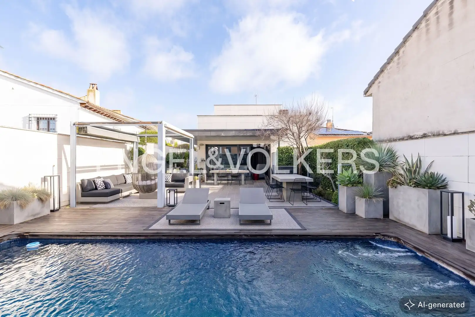 Terrace of Detached homes for sale in Valdemoro  with Air Conditioner, Heating and Private garden