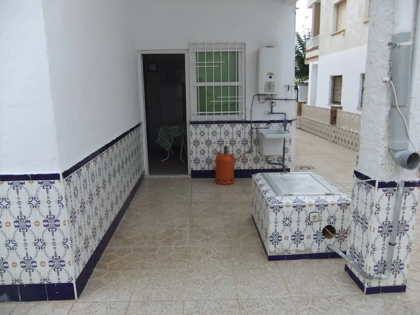Terrassa de Casa adosada en venda en Pilar de la Horadada