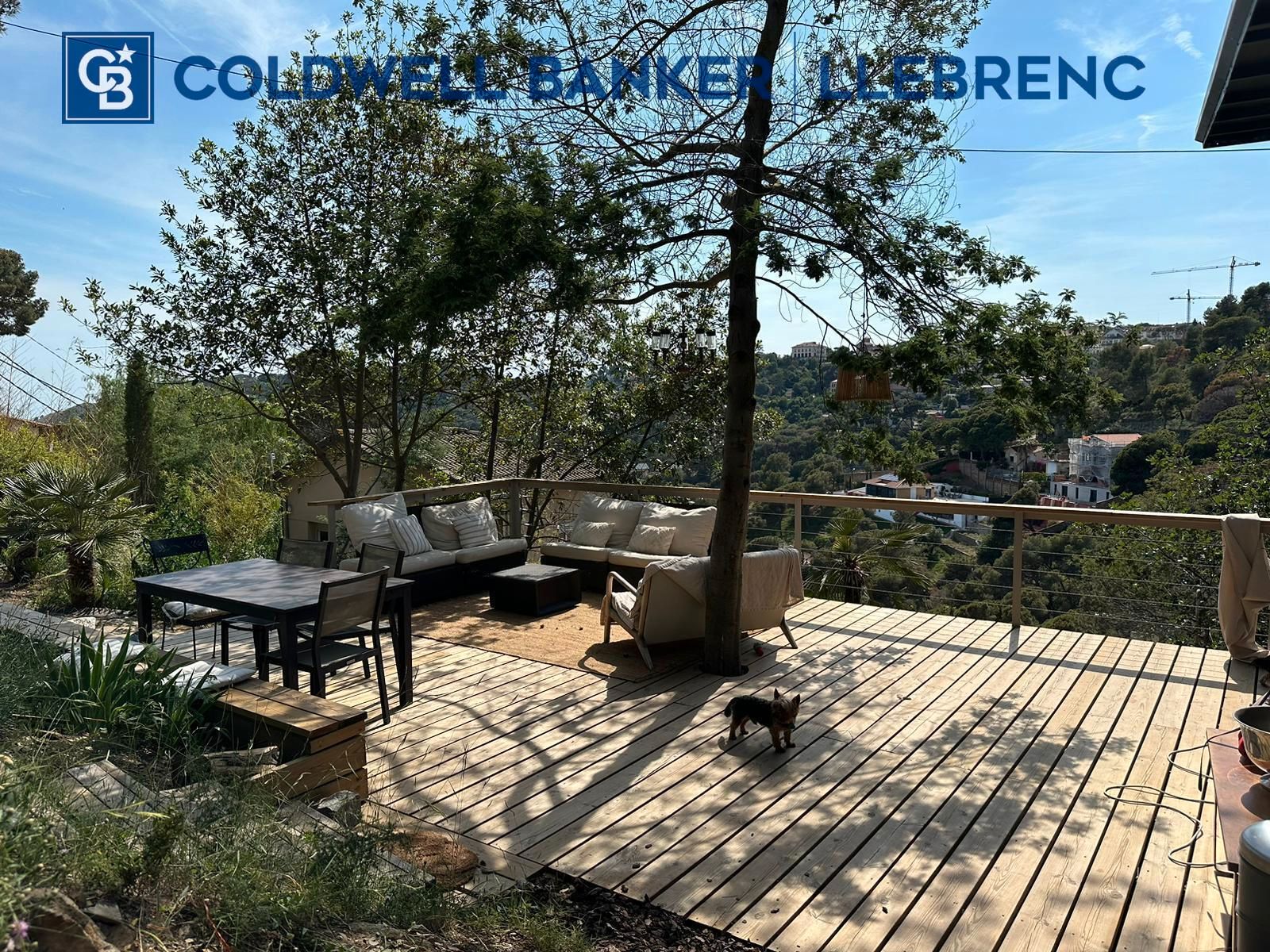 Terrassa de Casa o xalet en venda en  Barcelona Capital amb Aire condicionat, Calefacció i Jardí privat