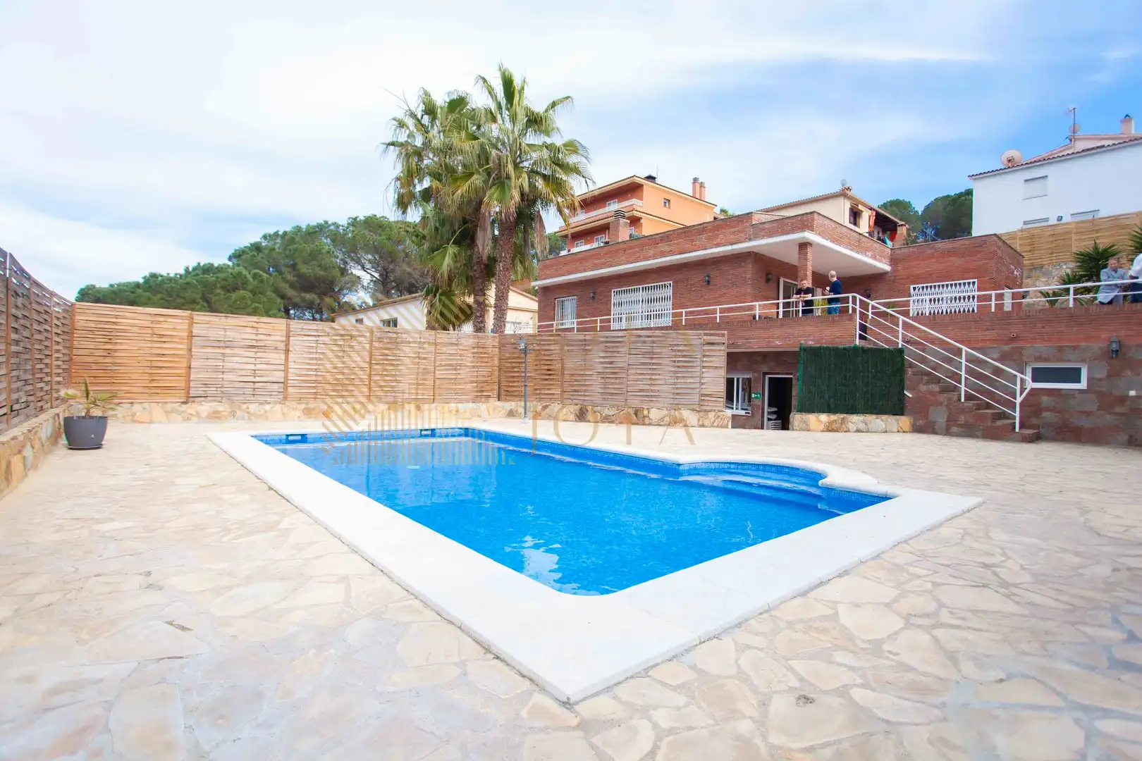 Piscina de Casa o xalet en venda en Lloret de Mar amb Calefacció, Jardí privat i Terrassa