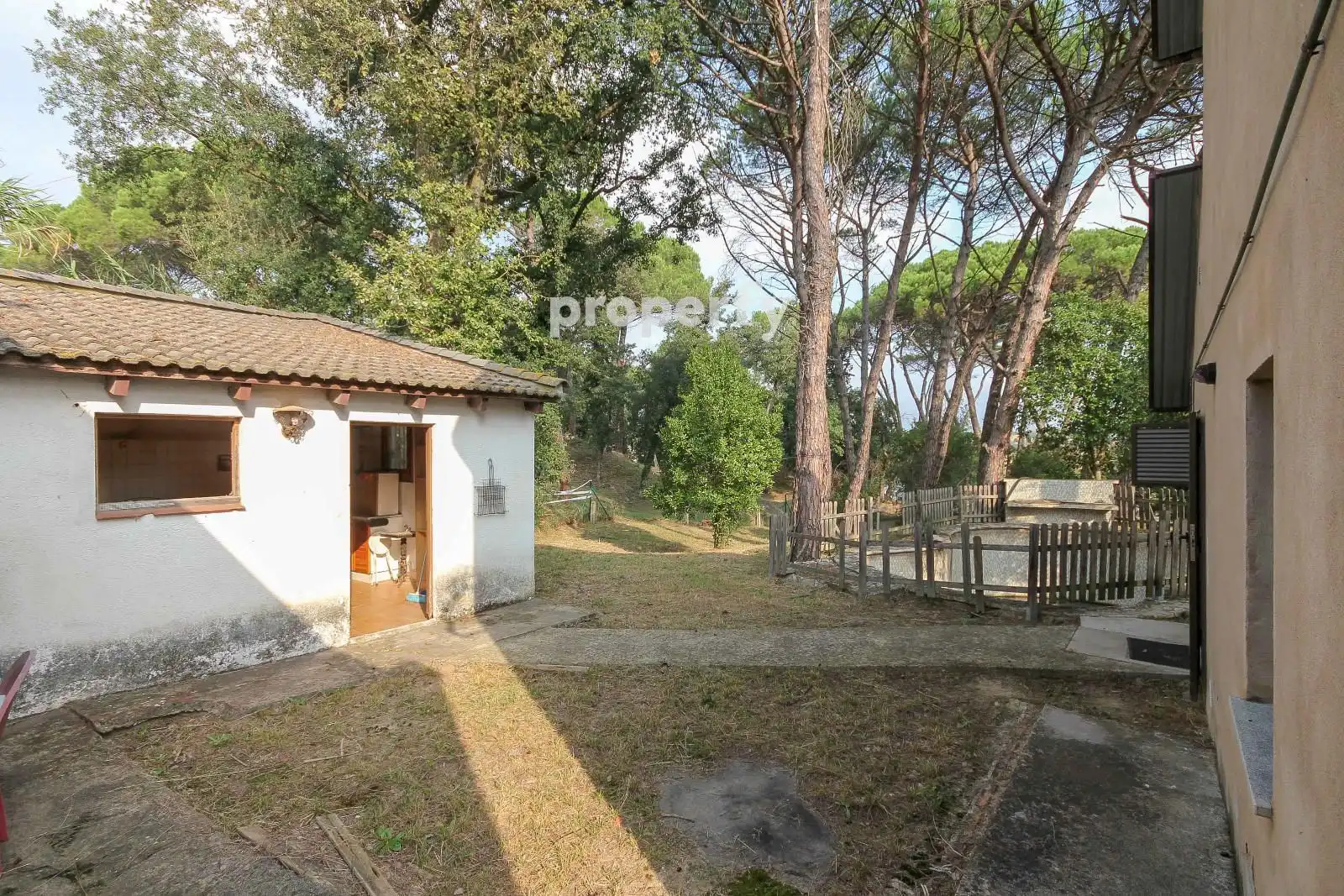 Garden of Houses for sale in Caldes de Malavella  with Heating, Private garden and Parquet flooring