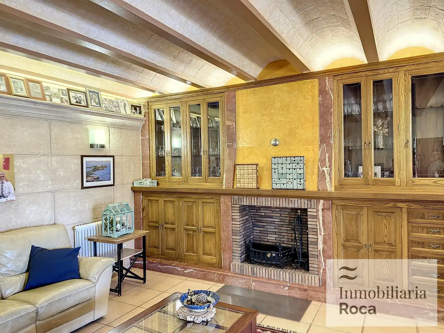 Sala d'estar de Finca rústica en venda en Maó - Mahón amb Aire condicionat, Calefacció i Jardí privat