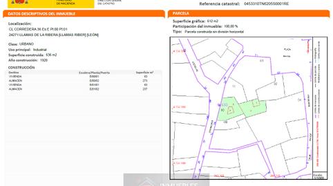 Foto 4 de Casa o xalet en venda a  Corredera, 36, Llamas de la Ribera, León