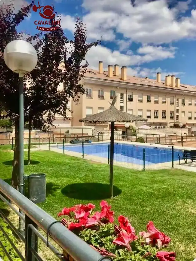 Exterior view of Flat for rent in Los Molinos  with Heating, Private garden and Furnished