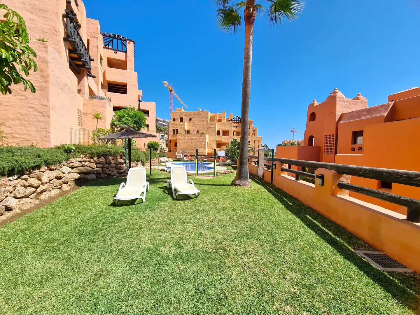 Garden of Apartments for sale in Manilva  with Air Conditioner, Terrace and Storage room