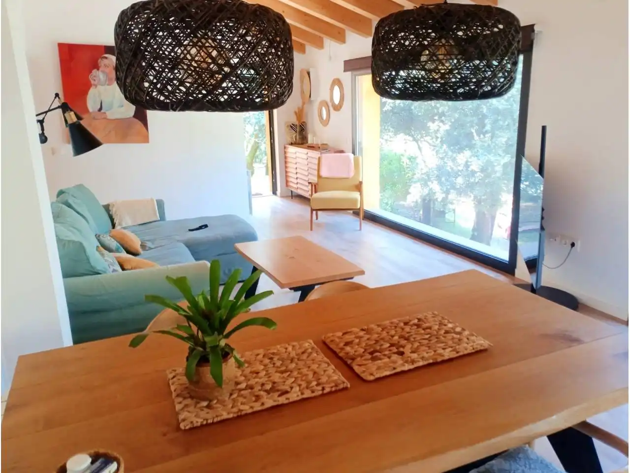 Sala d'estar de Casa o xalet en venda en La Vall de Bianya