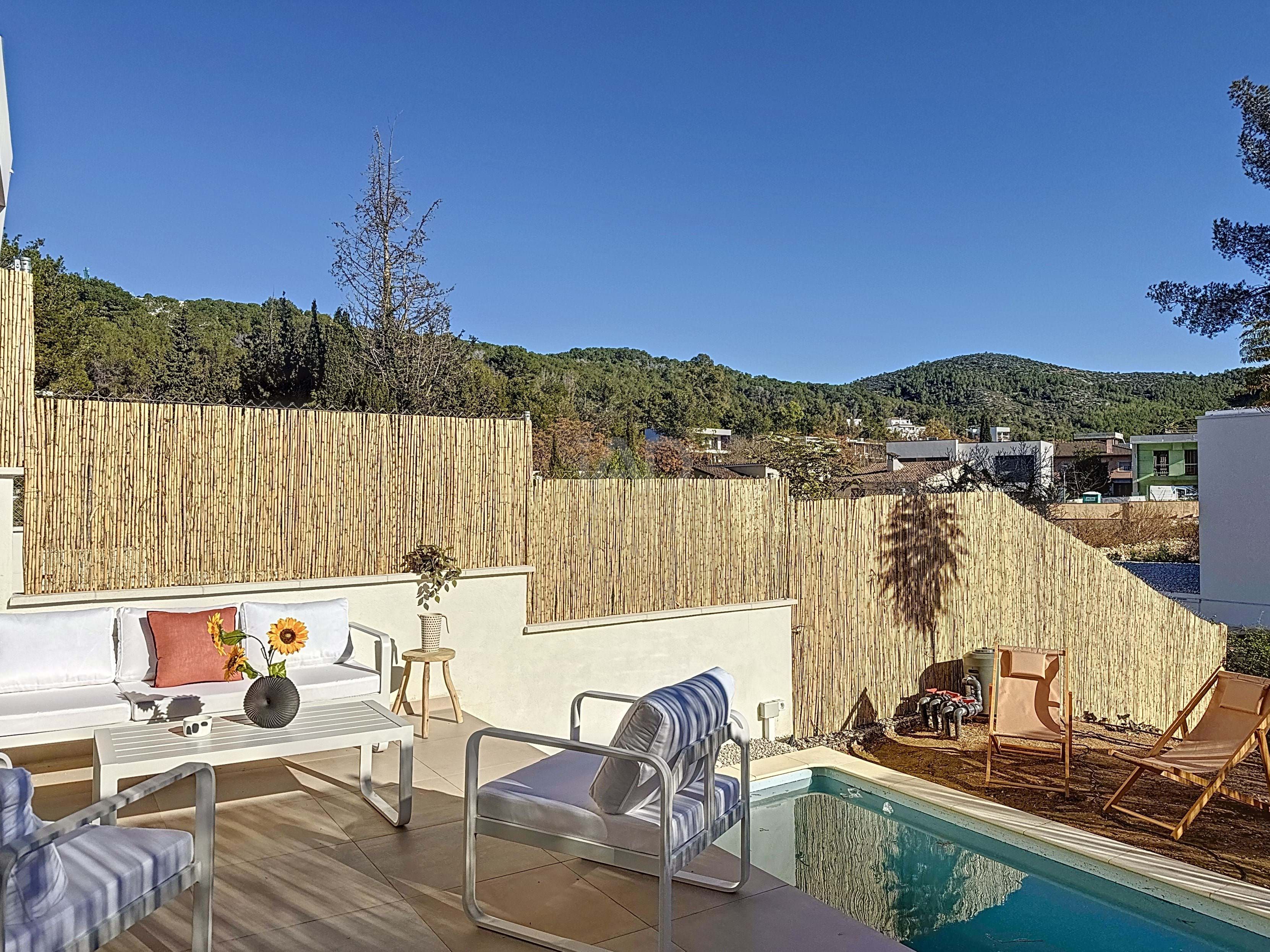 Terrassa de Casa adosada en venda en Sant Pere de Ribes amb Aire condicionat, Calefacció i Piscina