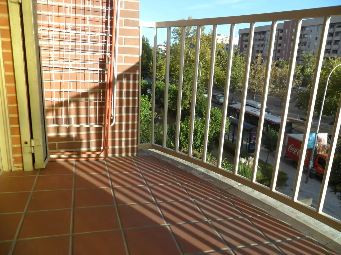 Balcony of Flat for rent in Granada  with Terrace and Furnished