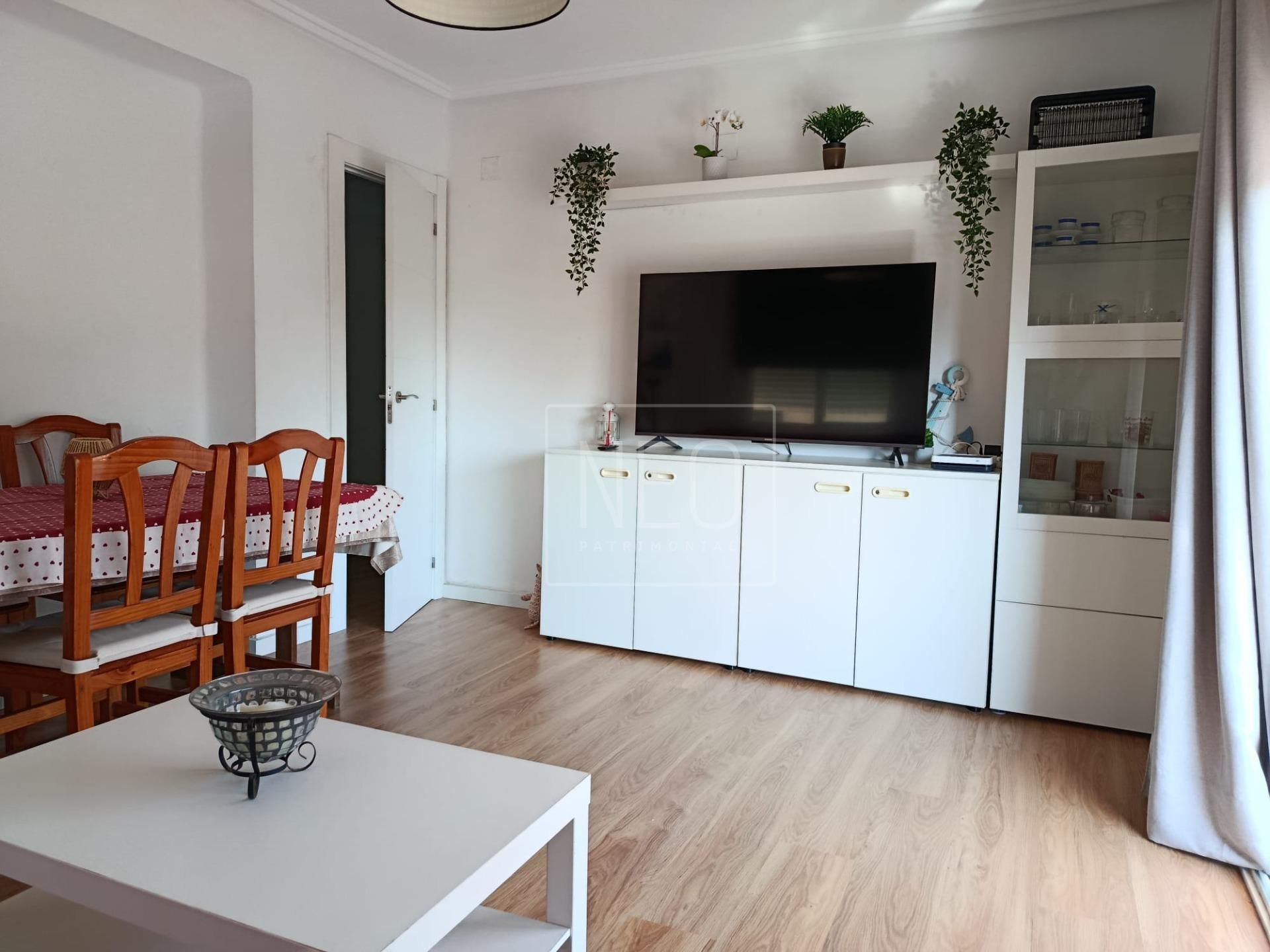 Living room of Flat for sale in  Valencia Capital  with Terrace, Storage room and Balcony