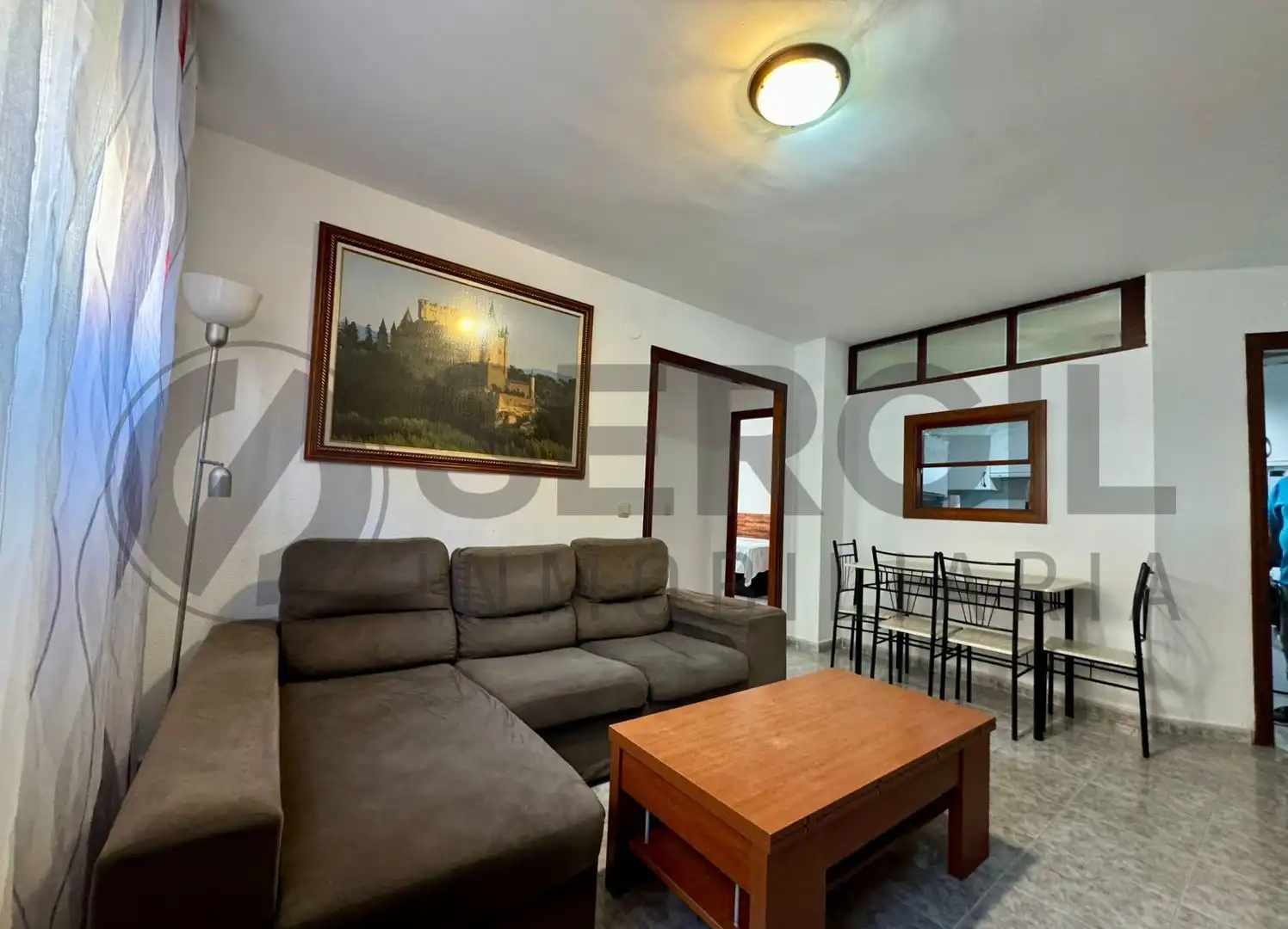 Vista exterior de Piso en venta en La Lastrilla  con Calefacción y Amueblado