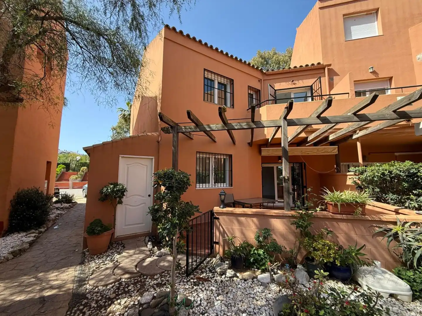 Garden of Houses for sale in Manilva  with Air Conditioner, Heating and Private garden