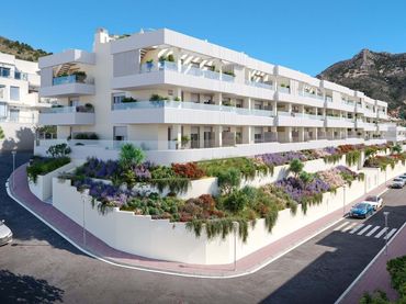 Casa amb balcó en venda a Benalmádena pueblo