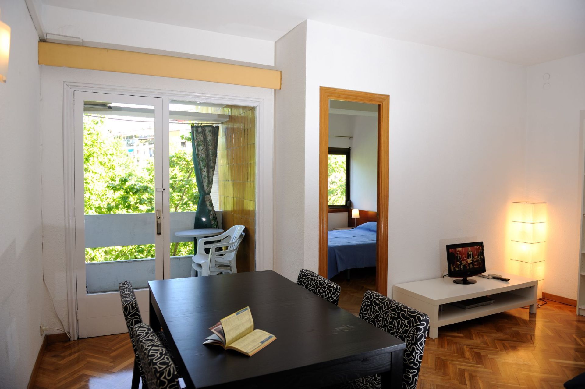 Bedroom of Flat to rent in  Barcelona Capital  with Air Conditioner, Heating and Furnished