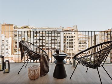 Apartament amb balcó de lloguer a Carrer de Rocafort