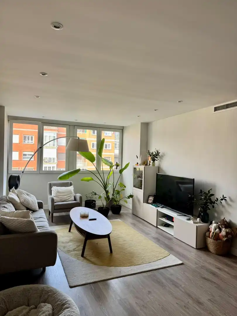 Sala d'estar de Pis de lloguer en Barrio de Salamanca