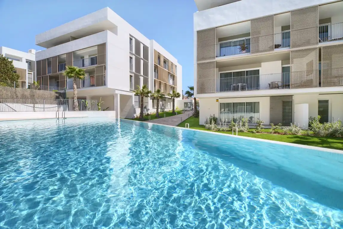 Piscina de Apartamento en venta en Jávea / Xàbia con Terraza, Trastero y Piscina comunitaria