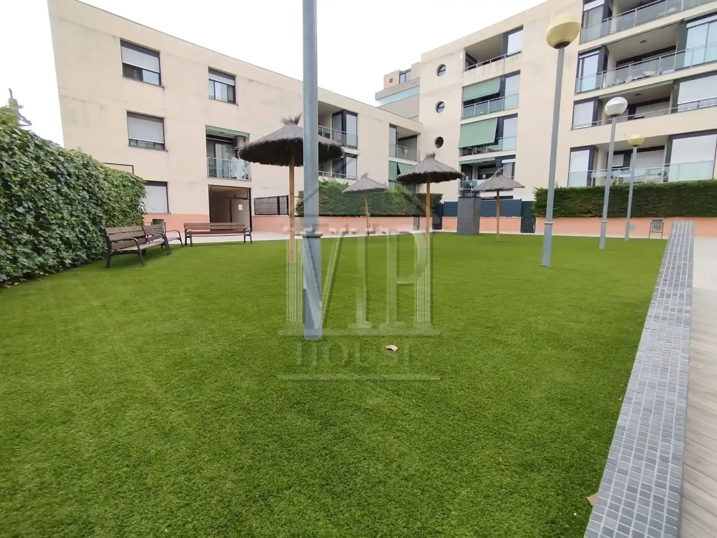 Terrace of Flat for sale in Badalona  with Heating, Storage room and Furnished