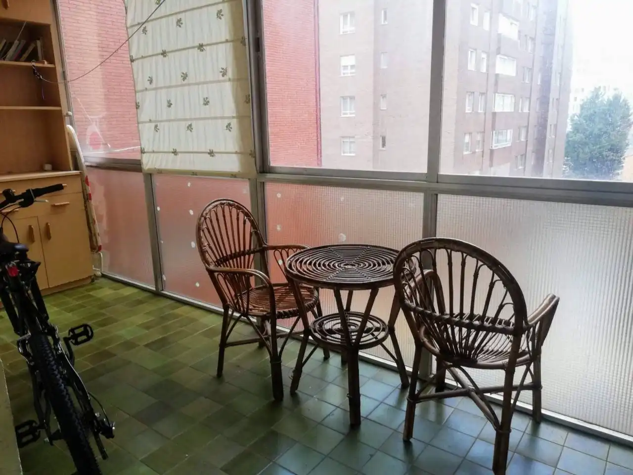 Balcony of Flat for rent in Burgos  with Heating, Parquet flooring and Furnished