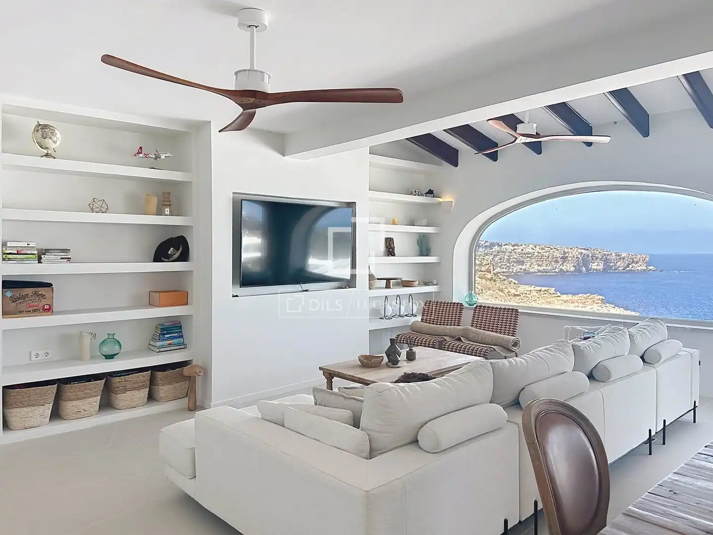 Living room of Houses for sale in Ciutadella de Menorca  with Private garden, Terrace and Swimming Pool