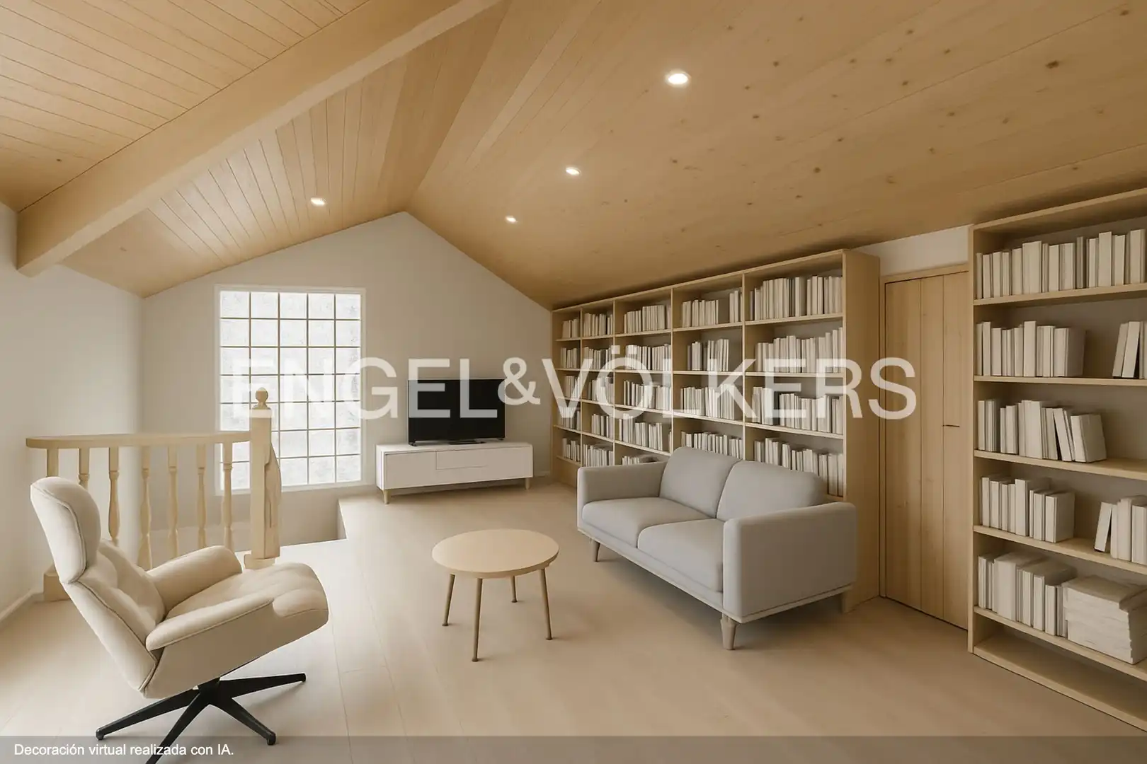 Living room of Houses for sale in Vallirana, Barcelona