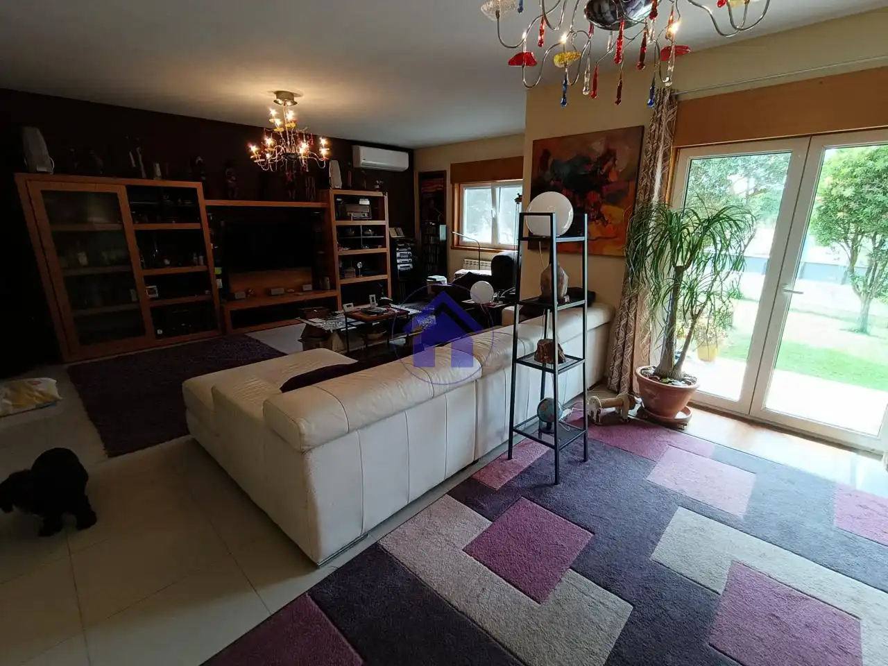 Sala de estar de Casa o chalet en venta en Tui con Calefacción, Jardín privado y Parquet