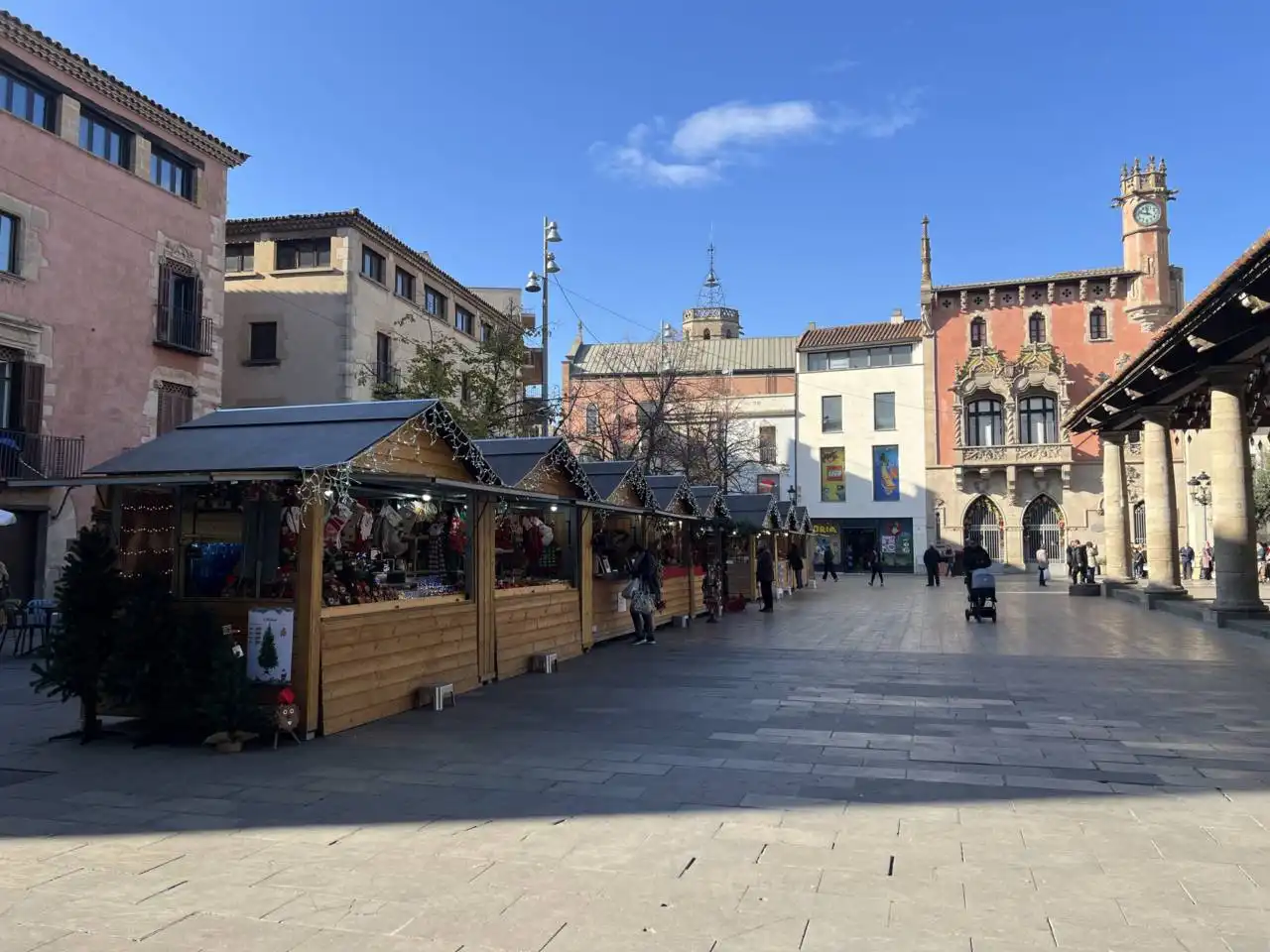 Vista exterior de Casa adosada en venta en Granollers