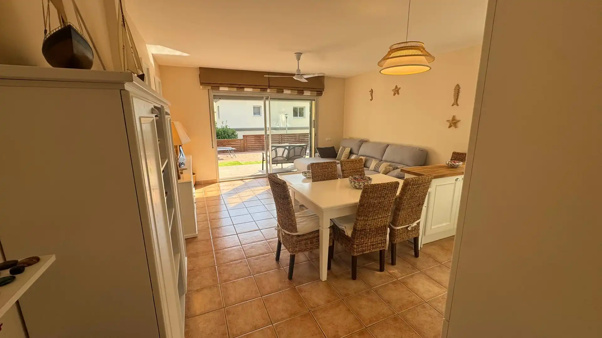 Dining room of Apartments for sale in Llançà  with Air Conditioner, Heating and Private garden