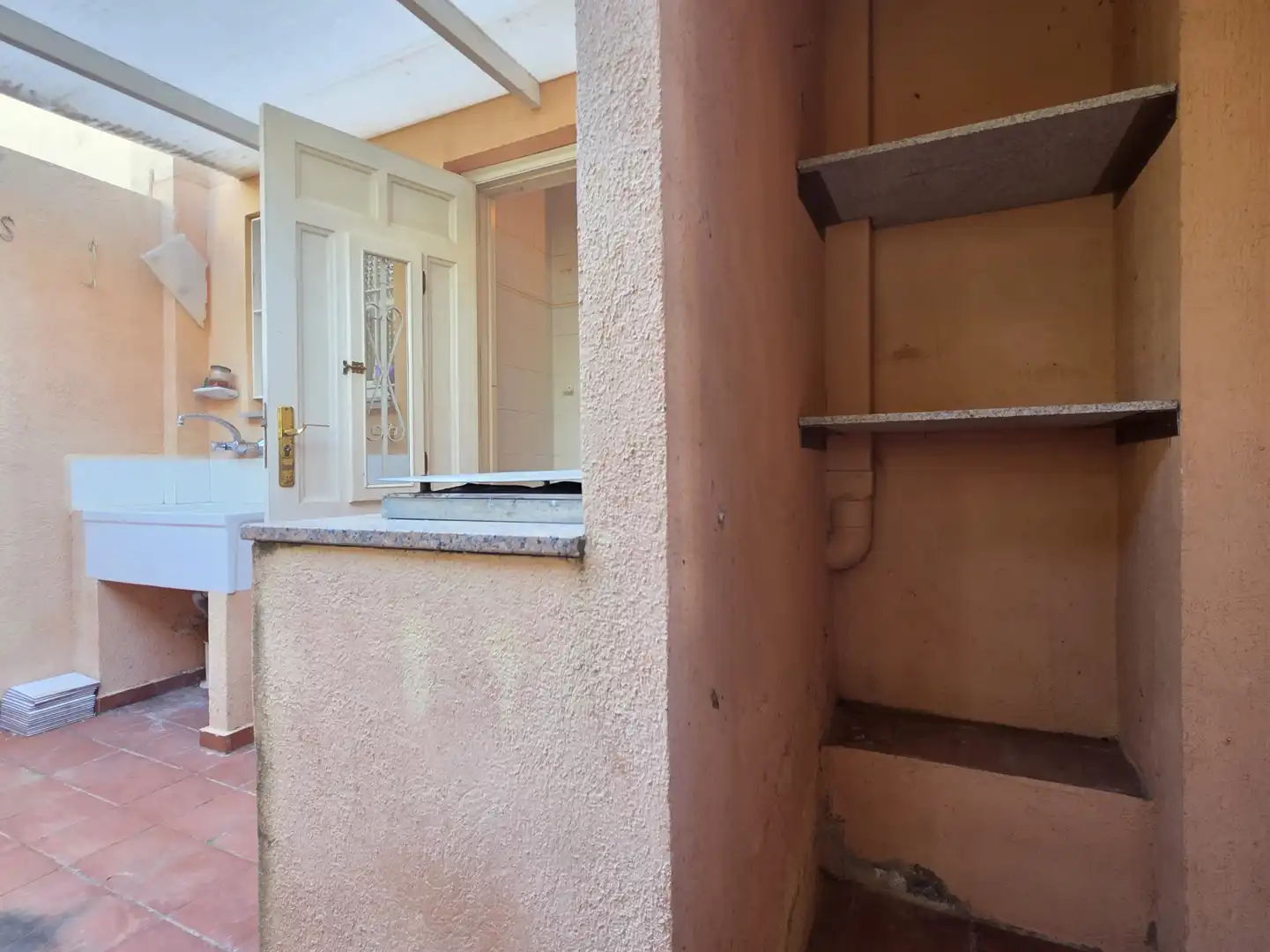 Terrassa de Casa adosada en venda en Benicasim / Benicàssim amb Calefacció, Jardí privat i Terrassa