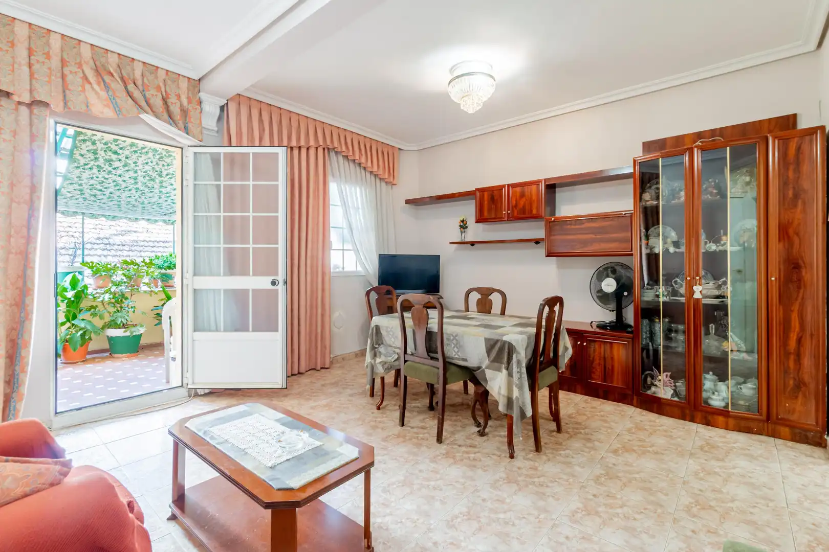 Sala de estar de Apartamento en venta en Madrid con Calefacción