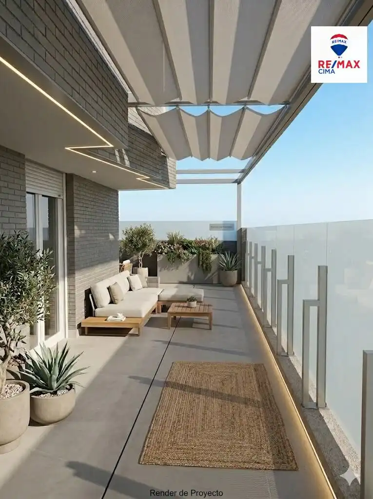 Terraza de Planta baja en venta en  Almería Capital con Aire acondicionado, Terraza y Piscina comunitaria
