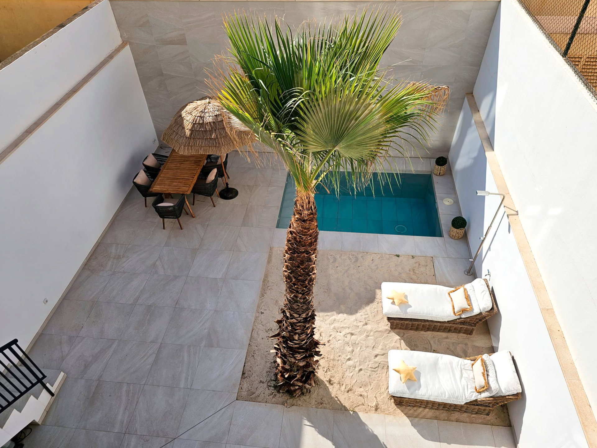 Terrace of Duplex to rent in  Palma de Mallorca  with Air Conditioner, Heating and Swimming Pool
