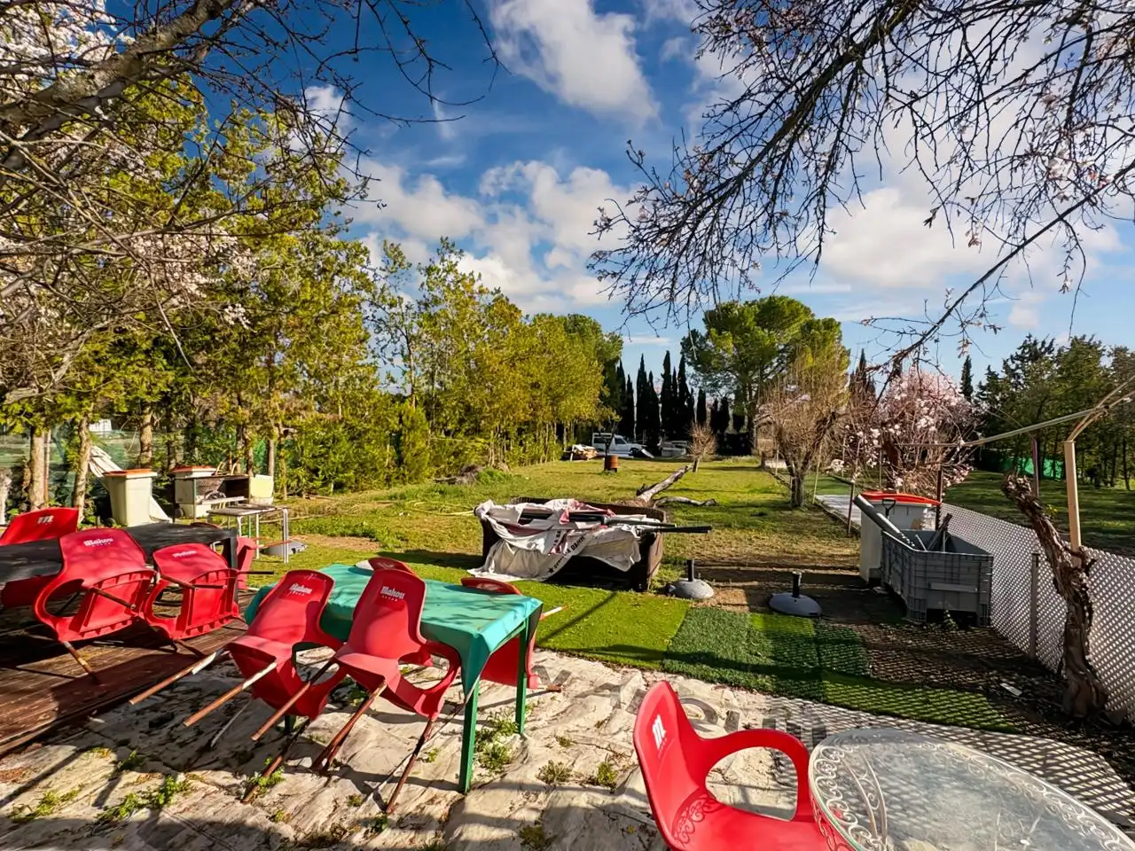 Jardín de Casa o chalet en venta en Estremera, Madrid