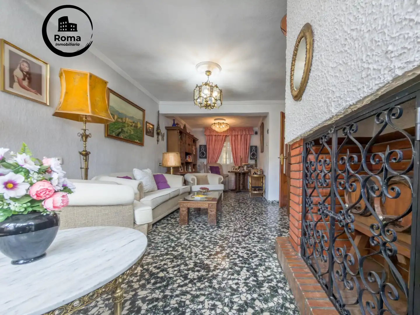 Living room of Houses for sale in Granada  with Terrace
