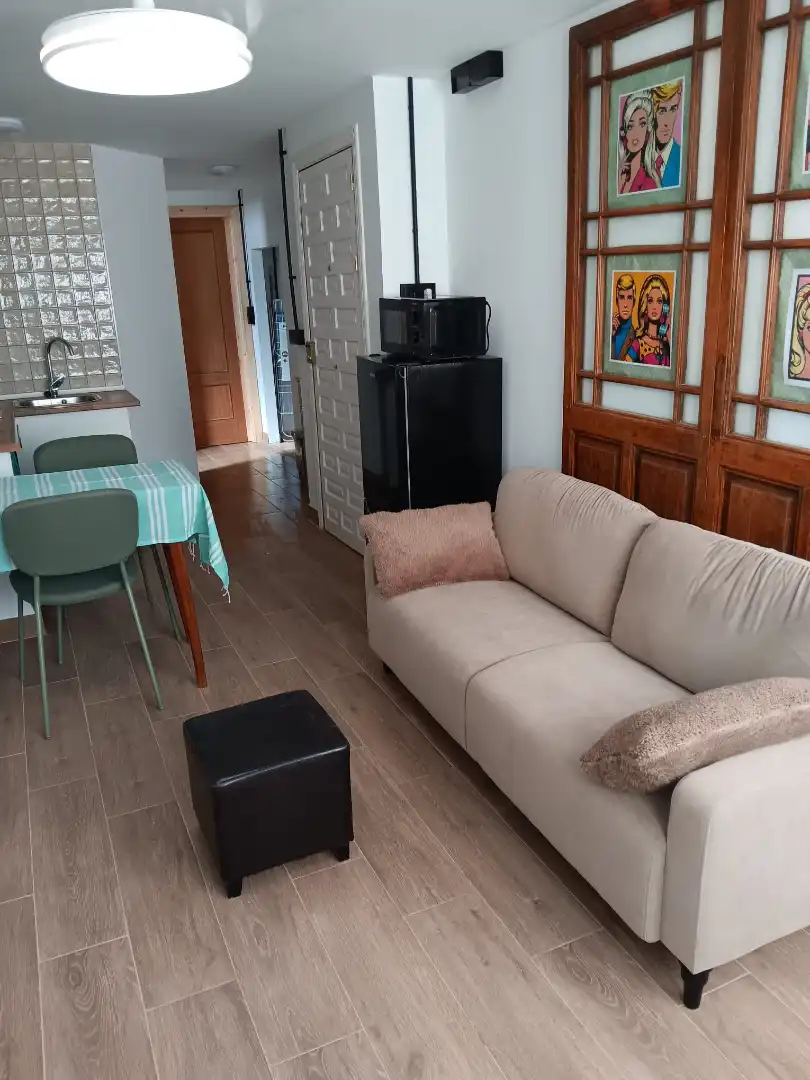 Living room of Apartments for rent in Álora  with Air Conditioner, Furnished and Washing machine