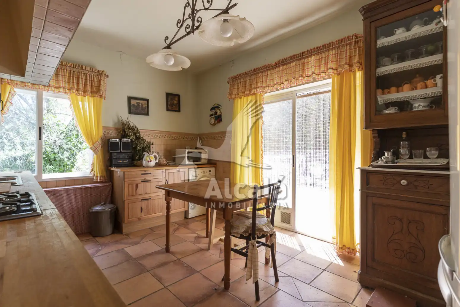 Cocina de Casa o chalet en venta en Valverde de Alcalá con Calefacción, Terraza y Trastero