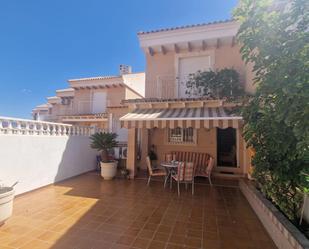 Exterior view of Single-family semi-detached for sale in Mazarrón  with Air Conditioner, Terrace and Balcony