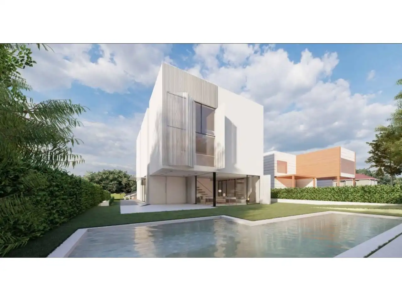 Vista exterior de Casa o chalet en venta en Sant Cugat del Vallès con Aire acondicionado, Calefacción y Jardín privado