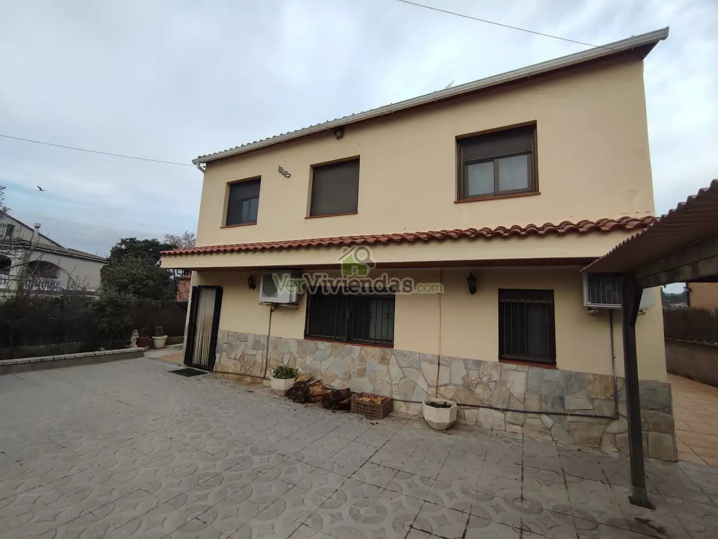 Exterior view of Houses for sale in Vacarisses  with Air Conditioner, Heating and Private garden