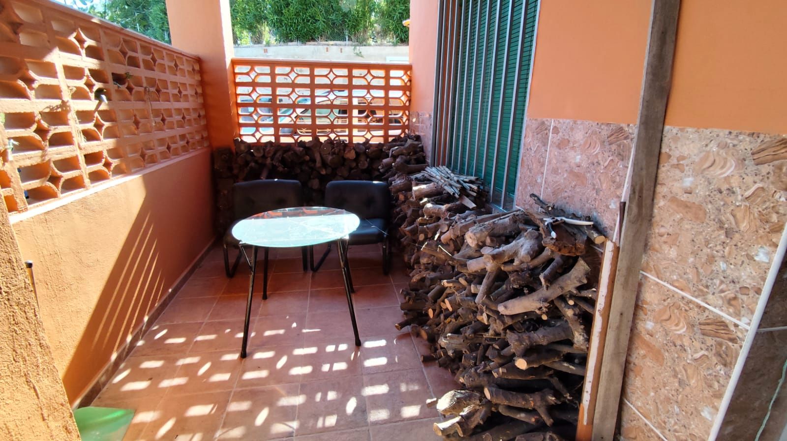 Terrace of Flat to rent in Villalonga  with Terrace, Furnished and Oven