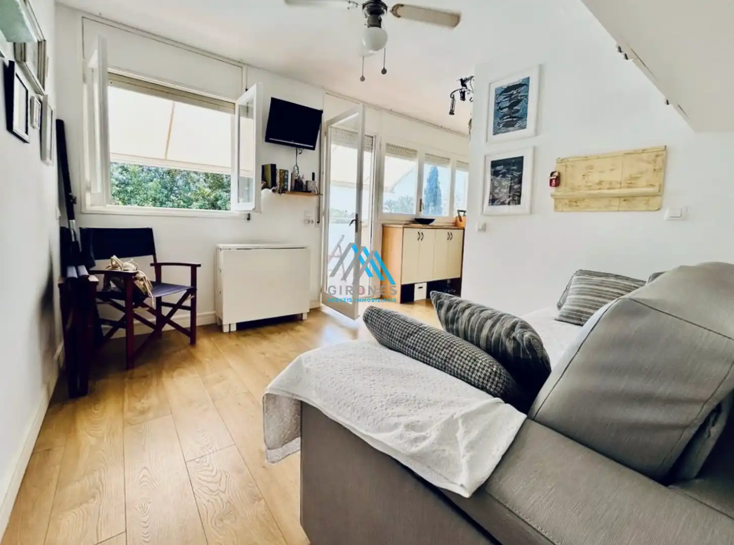 Terrassa de Apartament de lloguer en Santa Cristina d'Aro amb Parquet i Terrassa