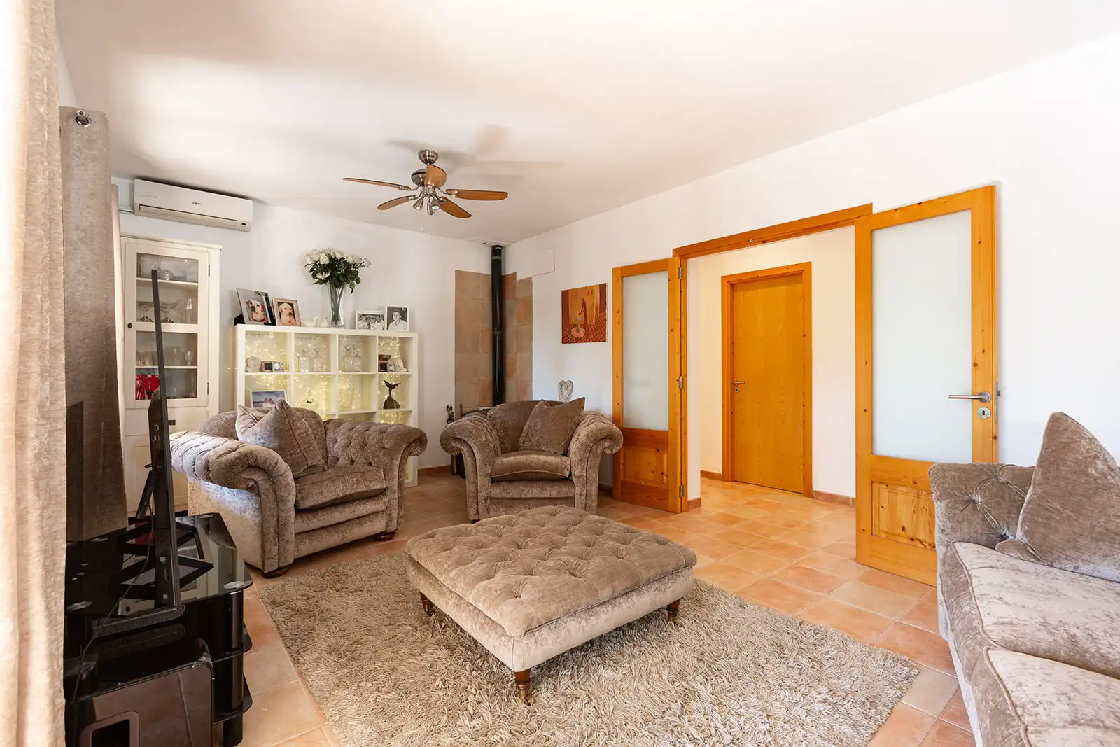 Sala de estar de Casa o chalet en venta en Pollença con Amueblado