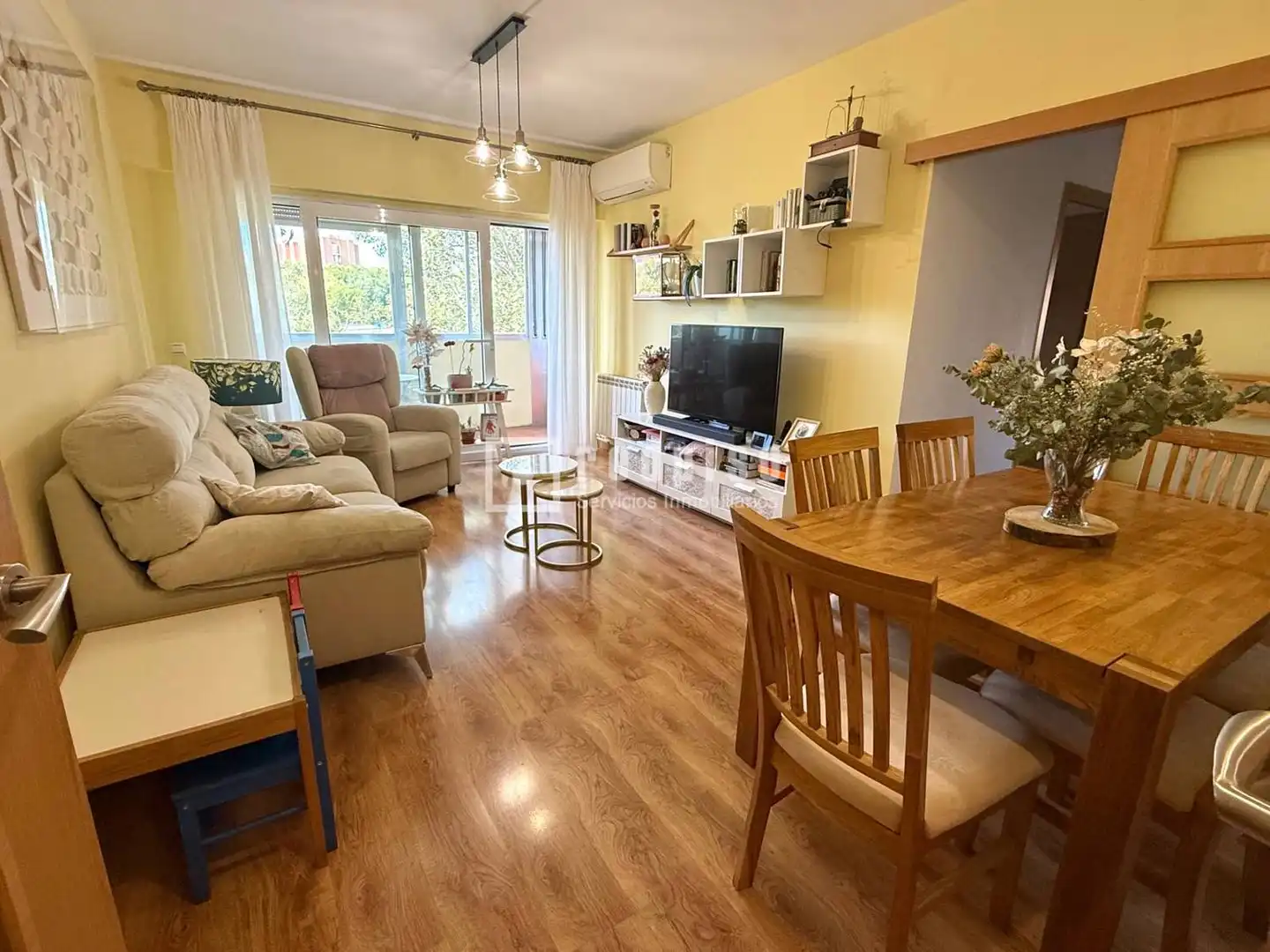 Sala de estar de Piso en venta en Madrid con Aire acondicionado, Calefacción y Jardín privado
