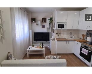 Kitchen of Flat to rent in  Madrid Capital  with Air Conditioner, Heating and Furnished