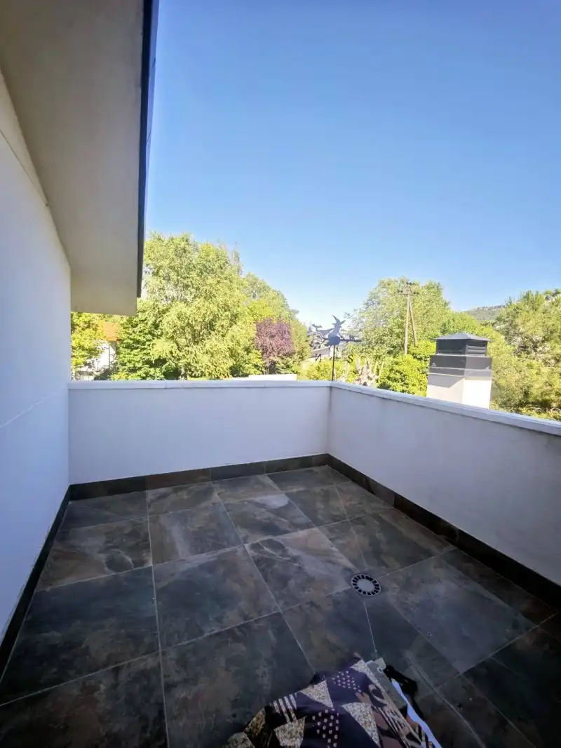 Terrassa de Casa o xalet en venda en Moralzarzal amb Aire condicionat, Calefacció i Piscina