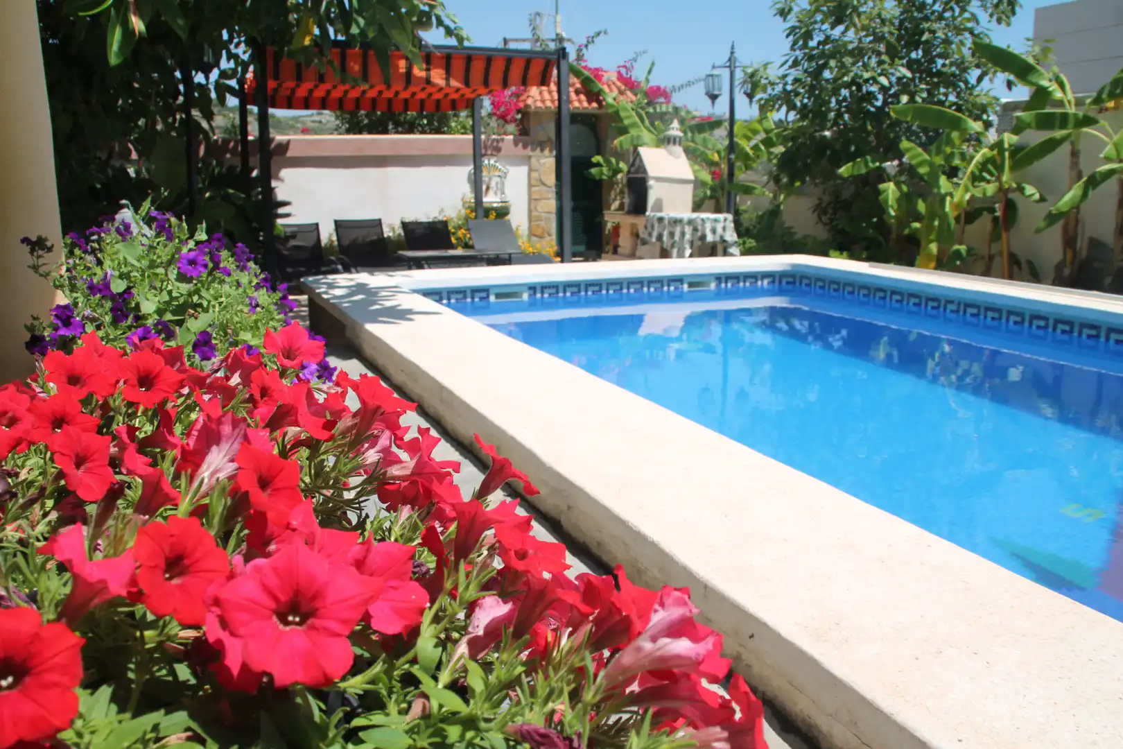 Piscina de Casa o xalet de lloguer en Peñíscola / Peníscola amb Aire condicionat, Calefacció i Jardí privat